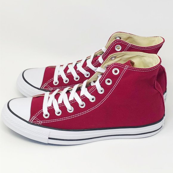 maroon converse mens